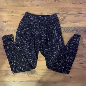 LULULEMON black and white speckles sweatpants!